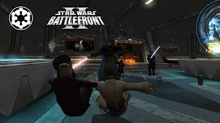 Star Wars Battlefront II 2005 Mods  Clone Wars Extended  Order 66  Mustafar  Emperor Palpatine [upl. by Notkcorb919]