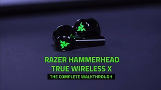 Razer Hammerhead True Wireless X  Instructional Video [upl. by Atinus690]