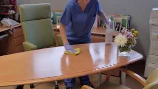 How To Clean An Office Professionally  Office Cleaning Janitorial Training Video [upl. by Harbison]