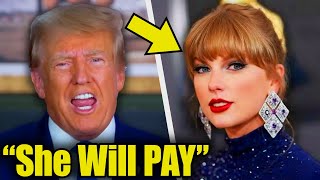 Angry Trump THREATENS Taylor Swift As She Delivers Crushing BLOW [upl. by Anib29]