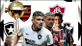 RESENHA SOBRE O SORTEIO DA LIBERTADORES  MESA ELÍPTICA 177  BOTAFOGO  FLAMENGO  FLUMINENSEVASCO [upl. by Tirrell]