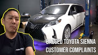 Customer Complaints Bagged Toyota Sienna Broken [upl. by Elison]