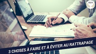 Rattrapage BPJEPS  les 3 choses à faire et à éviter [upl. by Amando490]