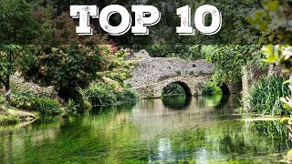 Top 10 giardini più belli in Italia [upl. by Ahsiemaj]