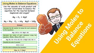 GCSE Chemistry Using Moles to Balance Equations [upl. by Yelkcub147]