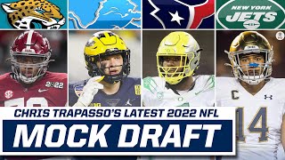 FULL 2022 NFL Mock Draft All 32 Picks QBs WRs Edge Rushers amp MORE  CBS Sports HQ [upl. by Sirrad999]