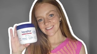 Honest Review of Aquaphor Baby Healing Ointment [upl. by Mollee533]