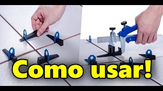 Aprenda usar nivelador de piso no porcelanato corretamente [upl. by Rajiv271]