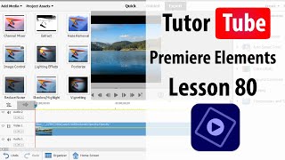 Premiere Elements  Lesson 80  Movie Menu [upl. by Adnohr835]