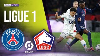 PSG vs Lille  LIGUE 1 HIGHLIGHTS  021024  beIN SPORTS USA [upl. by Jenine]