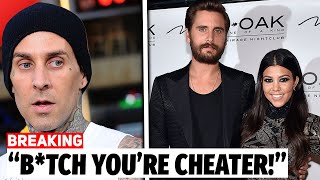 IN EMOTIONS Travis Barker HEARTBROKEN Over Kourtney amp Scott’s SECRET AFFAIRS [upl. by Marchal]