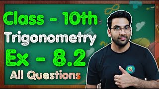 Class  10 Ex  82 Q1234 Trigonometry NCERT CBSE [upl. by Seessel]