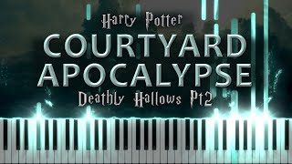 15  Courtyard Apocalypse  Harry Potter and The Deathly Hallows Part 2 Soundtrack [upl. by Marybeth]