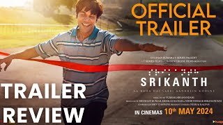 Uncovering Secrets of SRIKANTH Trailer  Rajkummar Rao  Jyotika [upl. by Greggory]