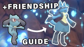 How to Raise Pokemon Friendship and Happiness ► Pokemon Brilliant Diamond  BDSP [upl. by Sezen]