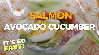 Keto Salmon Egg Rolls ketorecipes easyrecipes healthyrecipes [upl. by Adnarahs]