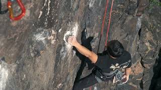 Johnny climbing Batman Rabiesväggen [upl. by Derfiniw]