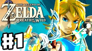 The Legend of Zelda Breath of the Wild  Gameplay Part 1  Link Awakens Nintendo Switch [upl. by Atinet]