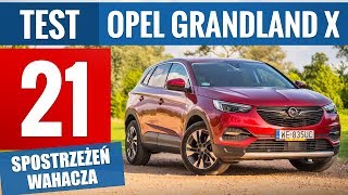 Opel Grandland X 15 Diesel 130 KM Elite 2019  TEST PL [upl. by Enihsnus]