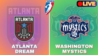 WNBA Live Score Washington Mystics Vs Atlanta Dream  Basketball Match Sept 16 2024 [upl. by Eb142]