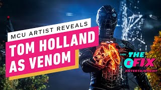 SpiderMan No Way Home Artist Reveals Tom Holland in Venom Suit  IGN The Fix Entertainment [upl. by Anwat866]