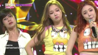 ShowChampion EP165 Purfles  Bad Girl 퍼펄즈  나쁜 여자 [upl. by Nonnel70]