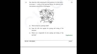 ICSE CLASS 10th 2025 BOARD EXAMINATION BIOLOGY SPECIMEN PAPER WITH SOLUTION [upl. by Ris256]