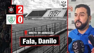 Técnico Danilo fala sobre a vitória do Corinthians e a vaga na semifinal da Copa São Paulo [upl. by Delphine77]