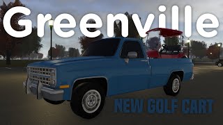 I BOUGHT A GOLFCART Greenville Roblox Roleplay Ep 43 [upl. by Georglana552]