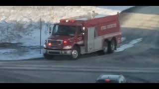 CharlottetownNorth Shore Fire Department Tanker Operations [upl. by Erodavlas950]