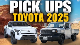 ✅ 3 Nuevas PICKUPs de TOYOTA PARA 2025  REVELADAS [upl. by Pitarys465]