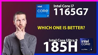 INTEL Core i7 1165G7 vs INTEL Core Ultra 9 185H Technical Comparison [upl. by Kirstyn966]