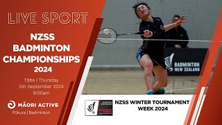 Girls Division One  NZSS Badminton [upl. by Etnahsa]