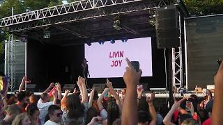 Livin Joy Performs Dreamer LIVE at Leicester Gay Pride  Victoria Park 010918 [upl. by Rafaela683]