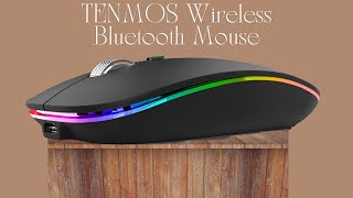 TENMOS Wireless Bluetooth Mouse [upl. by Espy]