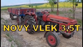 Nový vlek 35T ukázka a jízda pro štěrk [upl. by Yroj778]