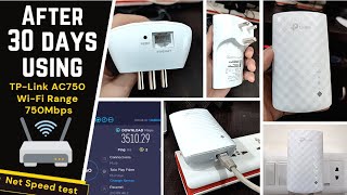 After 1 month using  TPLink AC750 Wifi Range Extender 750Mbps  Dual Band 5GHz or 24GHz review [upl. by Fenn397]