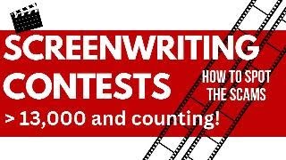 Screenwriting Contests Over 13000 and counting [upl. by Tuckie]