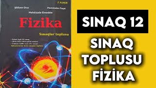 FizikaSınaq 12Ümumi sinaqQebul tipli sinaqTekrar2024 [upl. by Henebry]