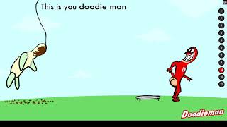 Doodieman  Voodoo Flash Game Warning Lots of Poop [upl. by Aerdnaek]