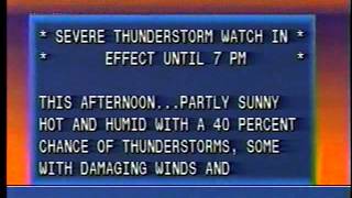 Local Forecast 080595 [upl. by Sej]