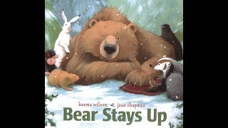 Bear Stays up for Christmas  Read Aloud  Storytime  Holiday  Jacqueline Mitchell [upl. by Arrej830]