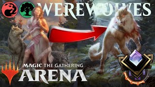 AWOOO Unleashing GRUUL WEREWOLVES in MTGA Diamond Ranked [upl. by Ayotl721]