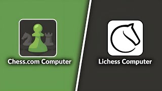 Chesscom Level 25 vs Lichess Level 8 ║ Which one is more powerful [upl. by Daryle]