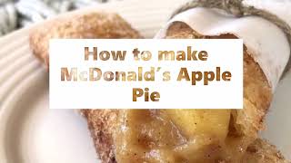 How to make McDonald’s Apple Pie [upl. by Earased]