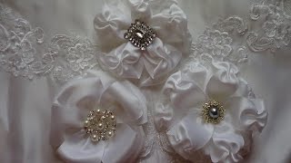 WHITE WEDDING FLOWER TUTORIAL [upl. by Easter]