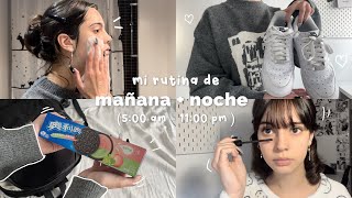 Mi rutina de MAÑANA y NOCHE como estudiante  VLOG 500 am  1100 pm  ୨୧₊ [upl. by Catha]