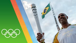 Rio 2016 Olympic Torch Relay  Behind the scenes of the Olympics [upl. by Kelleher697]