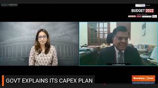 Finance Secretary TV Somanathan Explains Capex Plan Union Budget 2022 [upl. by Bebe364]