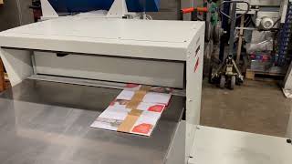 Palamides Delta 703 automatic delivery paper bander for sale Gab Supplies Ltd 2008 [upl. by Mcnamara]